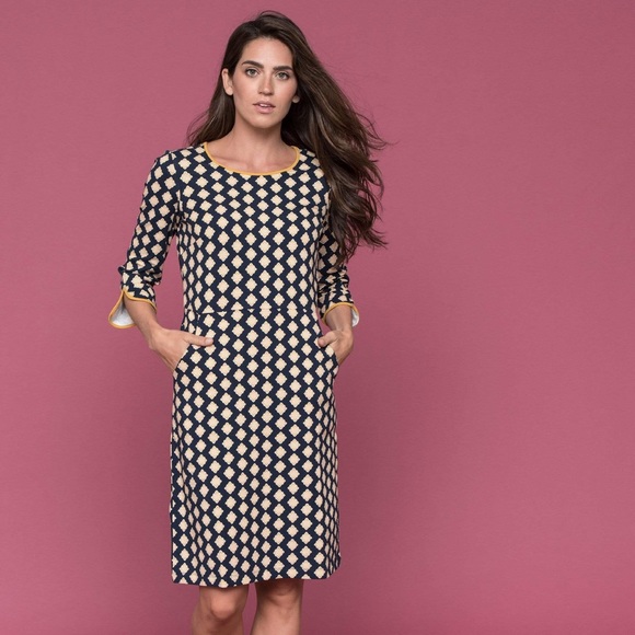 DownEast Dresses & Skirts - [Downeast] NWT Stretch Cotton 3/4 Sleeve Dress